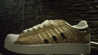Adidas Superstar doradas